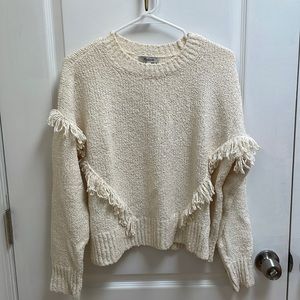 Madewell Fringe Sweater